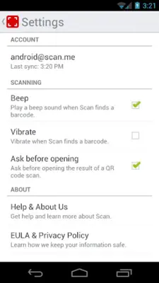 Scan android App screenshot 3